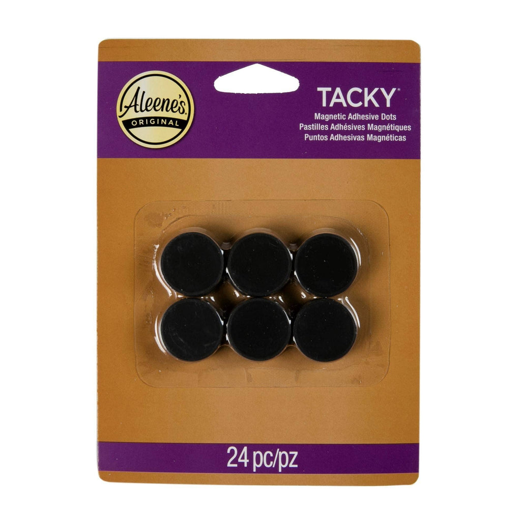 Aleene's Tacky Magnetic Adhesive Dots, 24 Pack