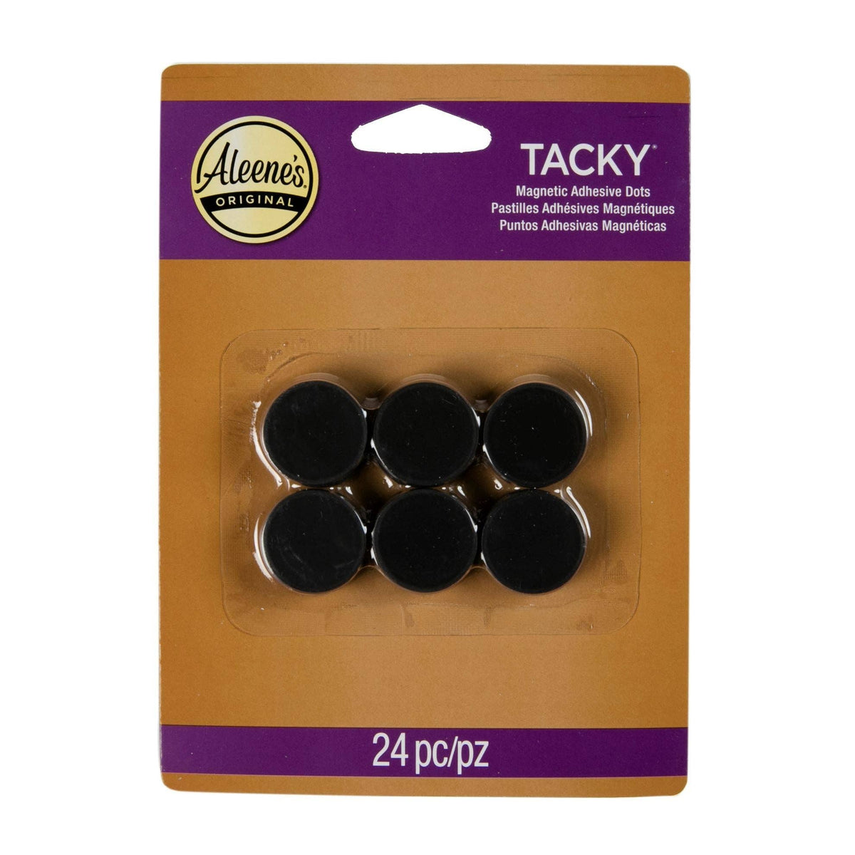 Aleene's Tacky Magnetic Adhesive Dots, 24 Pack