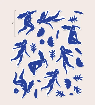 Matisse Set - Suteka Home Decor Tattoos