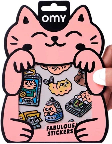 OMY Big Kitty sticker