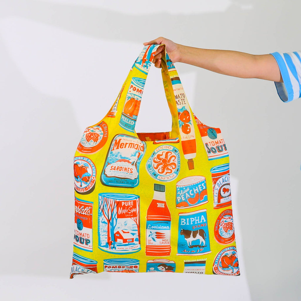 Tins Art Sack® by The Printed Peanut | Reusable Tote