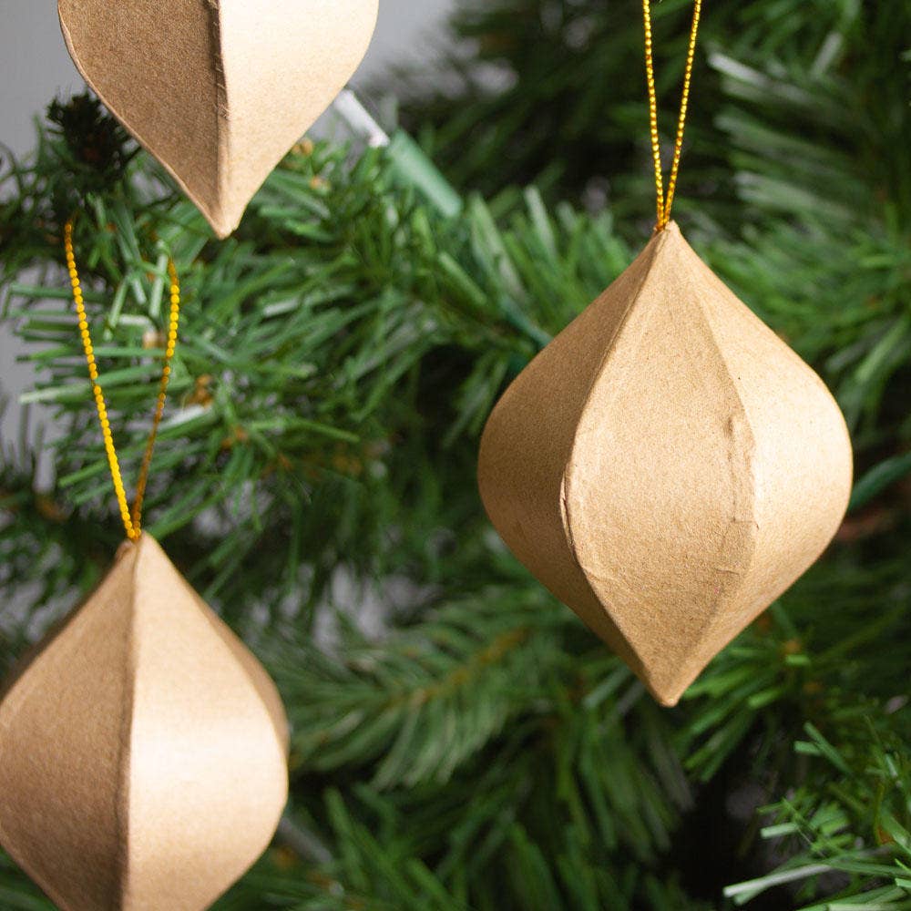 3-1/4" Paper Mache Ornament