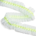 Ruffled Ribbon & Organza Trim  (20yds) - Select Color