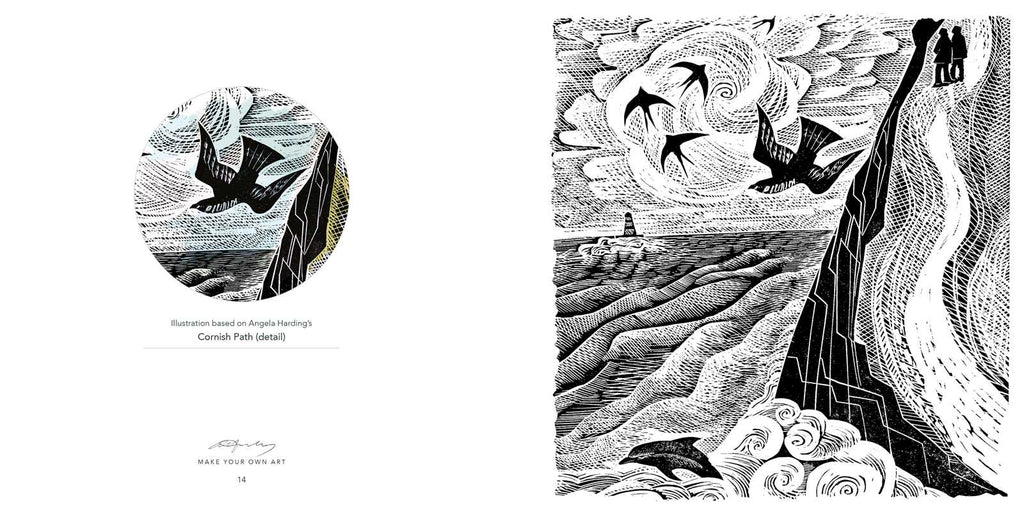 Countryside (Angela Harding) Colouring Book