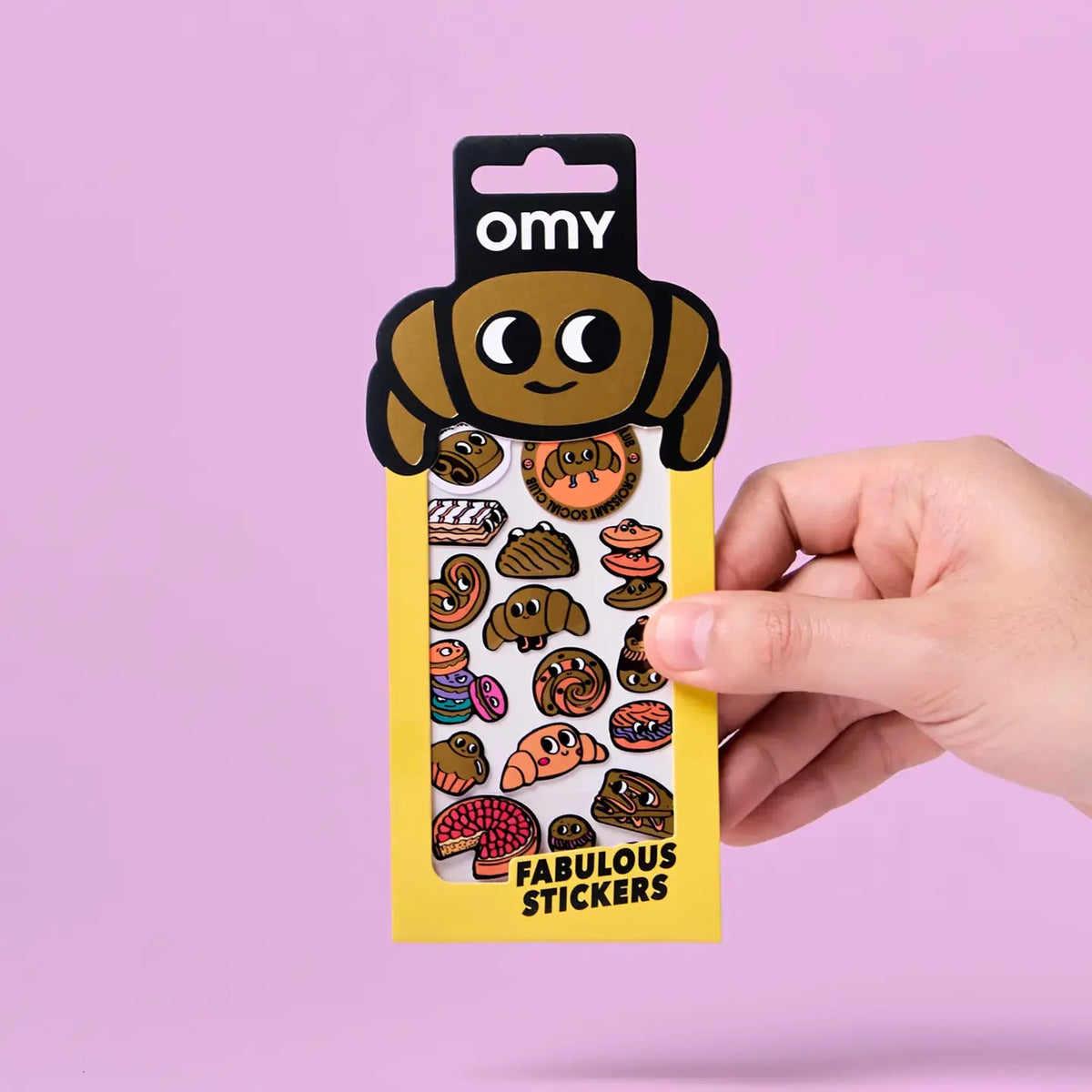 OMY Iconic Croissant stickers