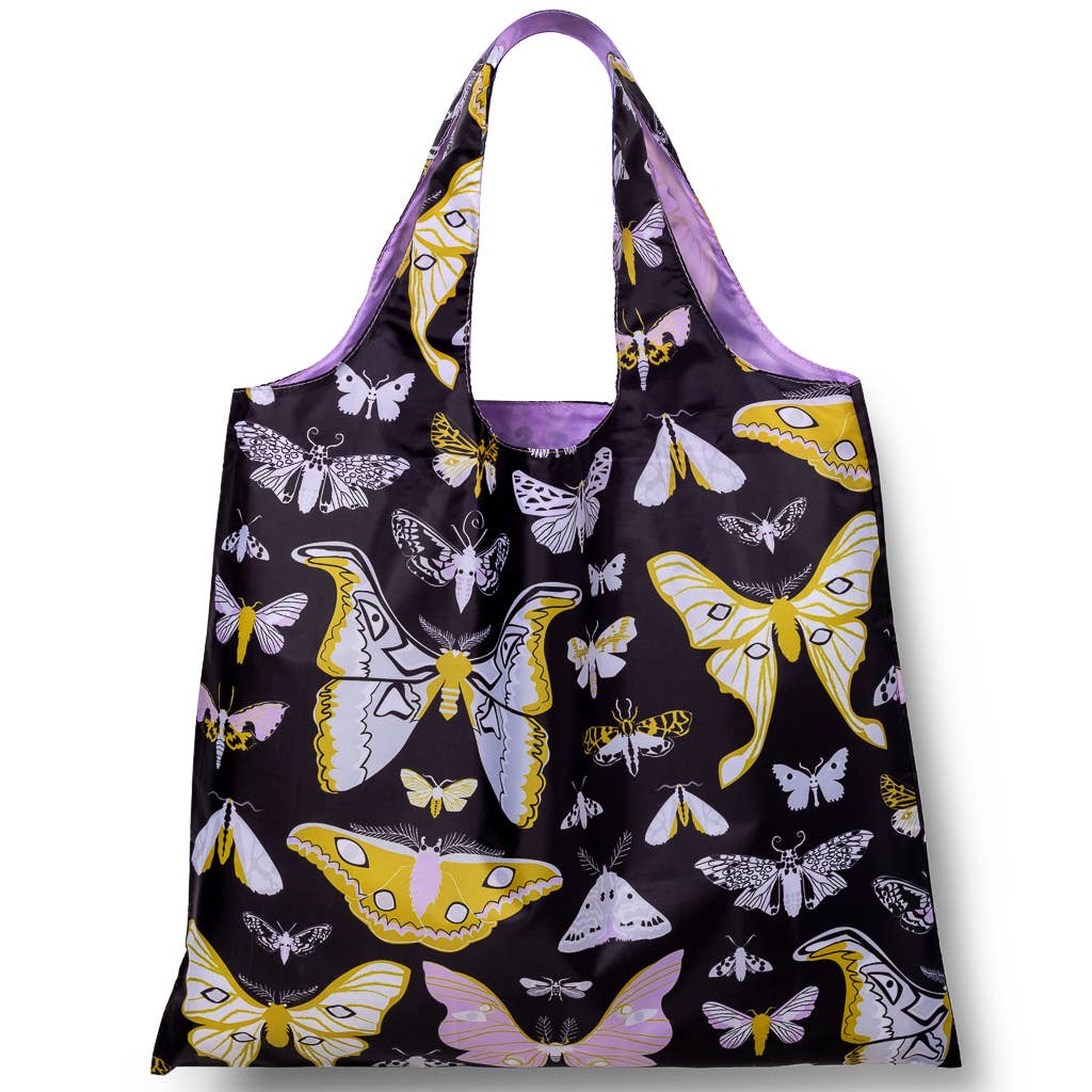 Moths Art Sack by Banquet Workshop – Reusable Tote Bag