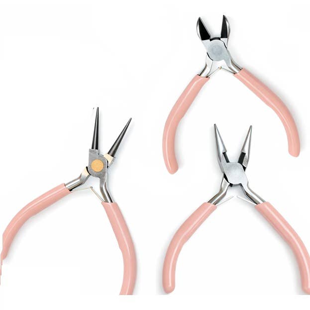 Comfort Grip Handles Metal Jewelry Tools (Set of 3)