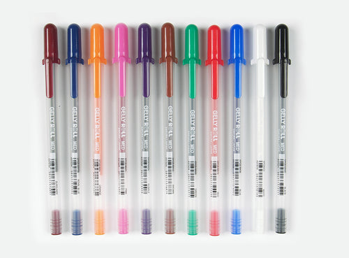 Sakura Gelly Roll Classic gel pens in assorted colors