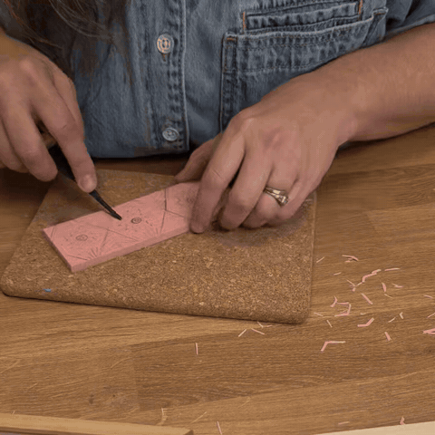 Block Print & Paper Chains: Adult Linocut Workshop