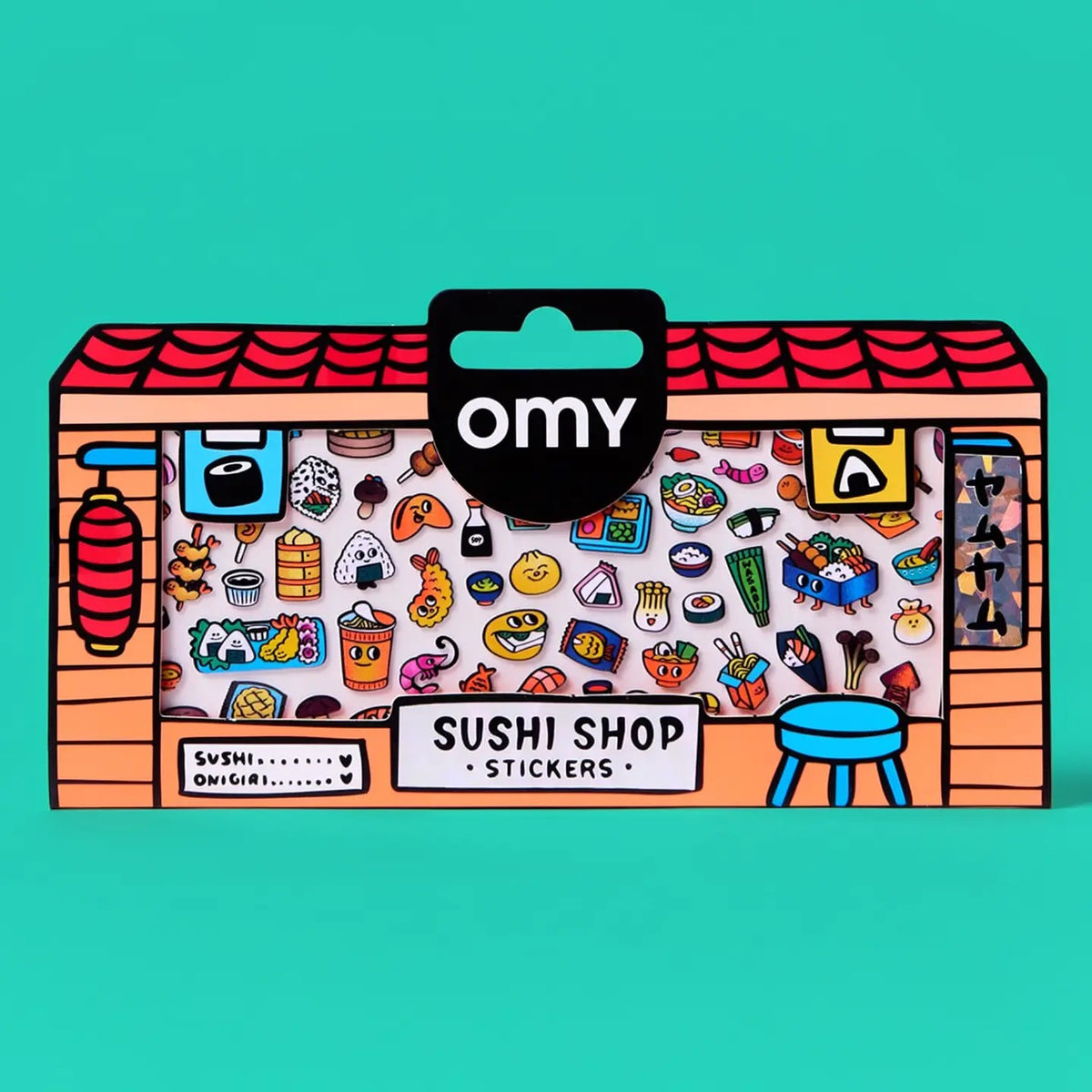 OMY Fabulous Stickers – Boutique, Sushi Shop