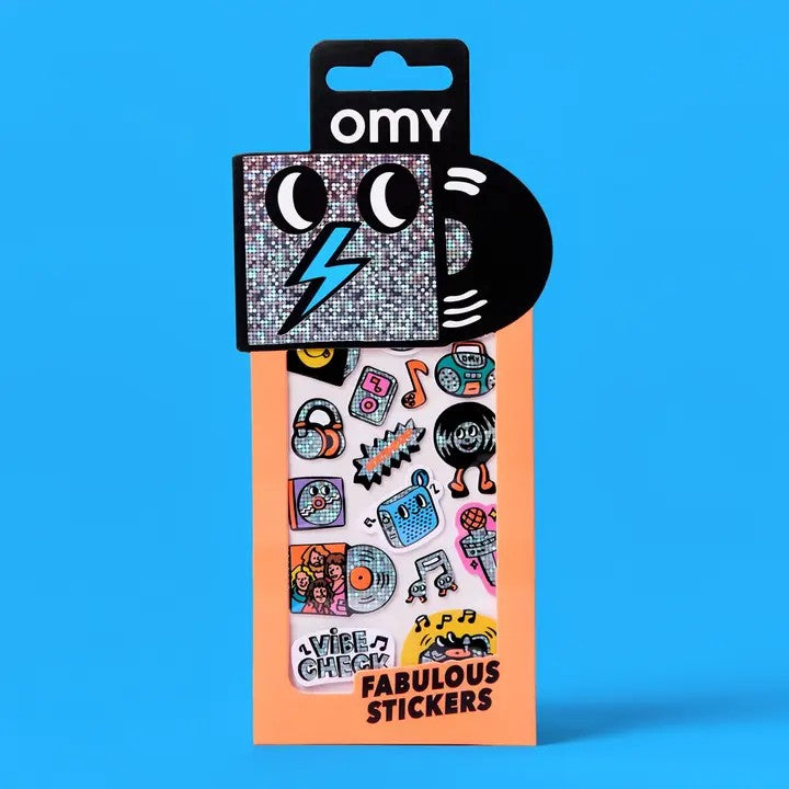 OMY Fabulous Stickers – Iconic, Music