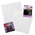 POSCA Canvas Kit Lilac Dream, front of package