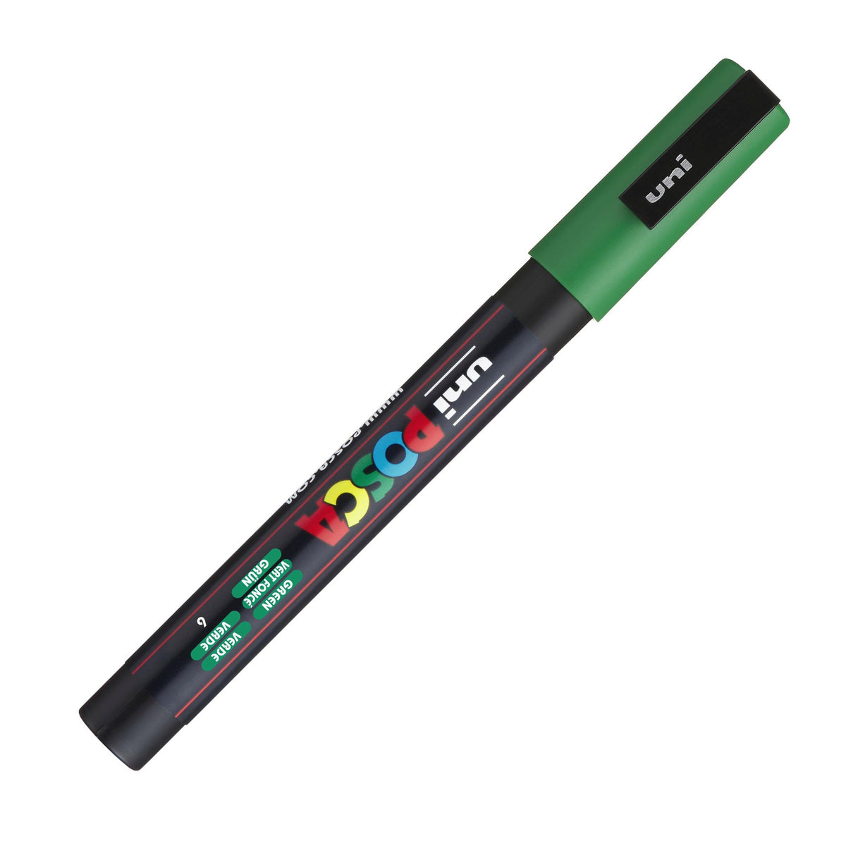 POSCA PC-3M Paint Marker, Green (capped)