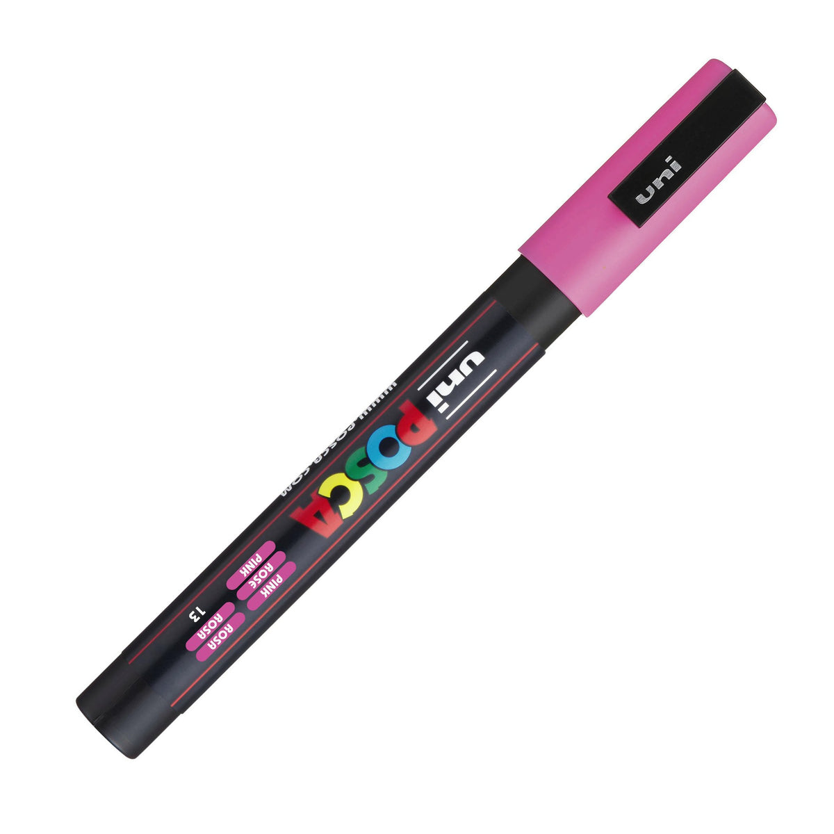 POSCA PC-3M Paint Marker, Pink (capped)