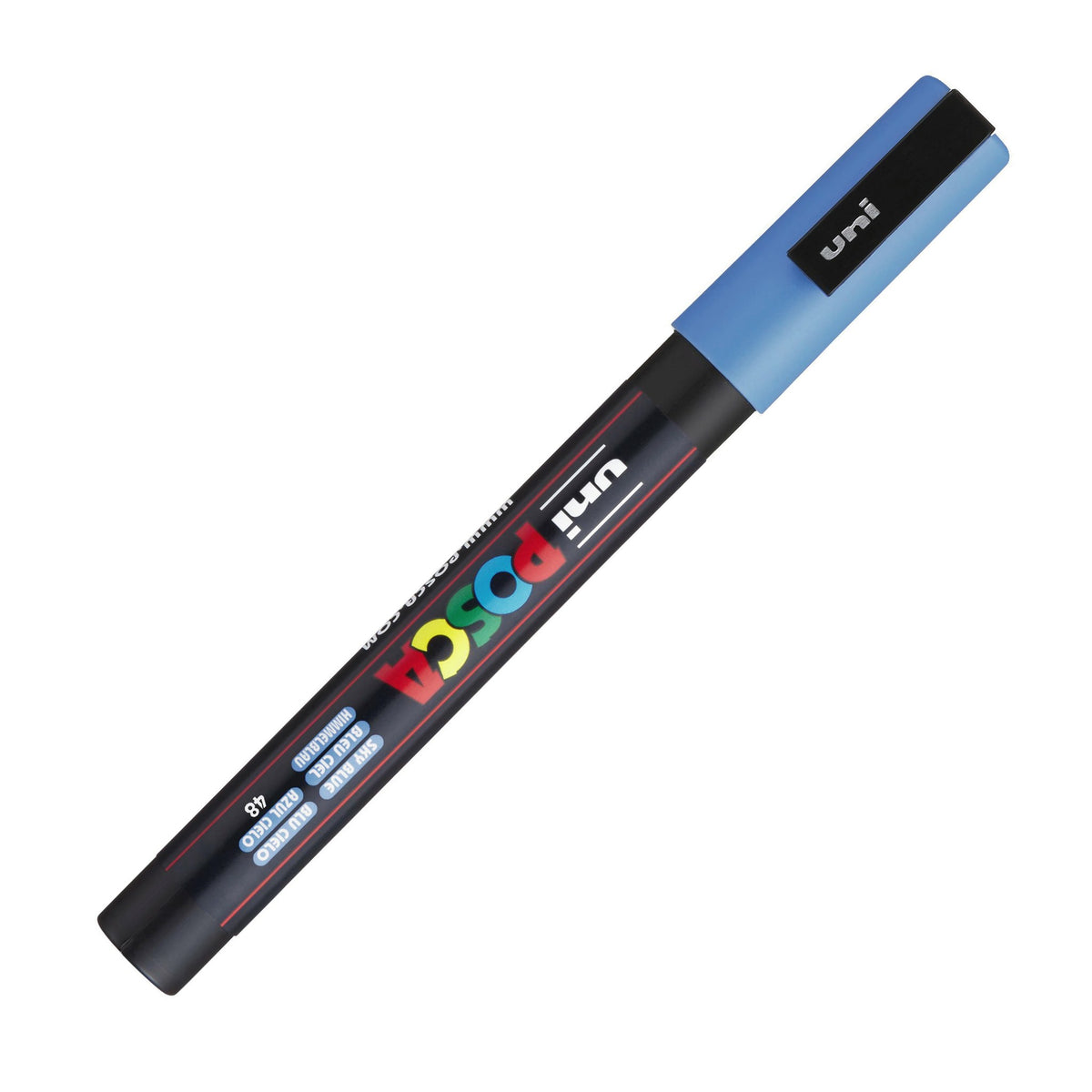 POSCA PC-3M Paint Marker, Sky Blue (capped)