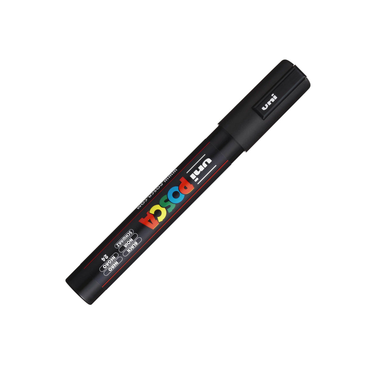 POSCA PC-5M Paint Marker, Black (capped)