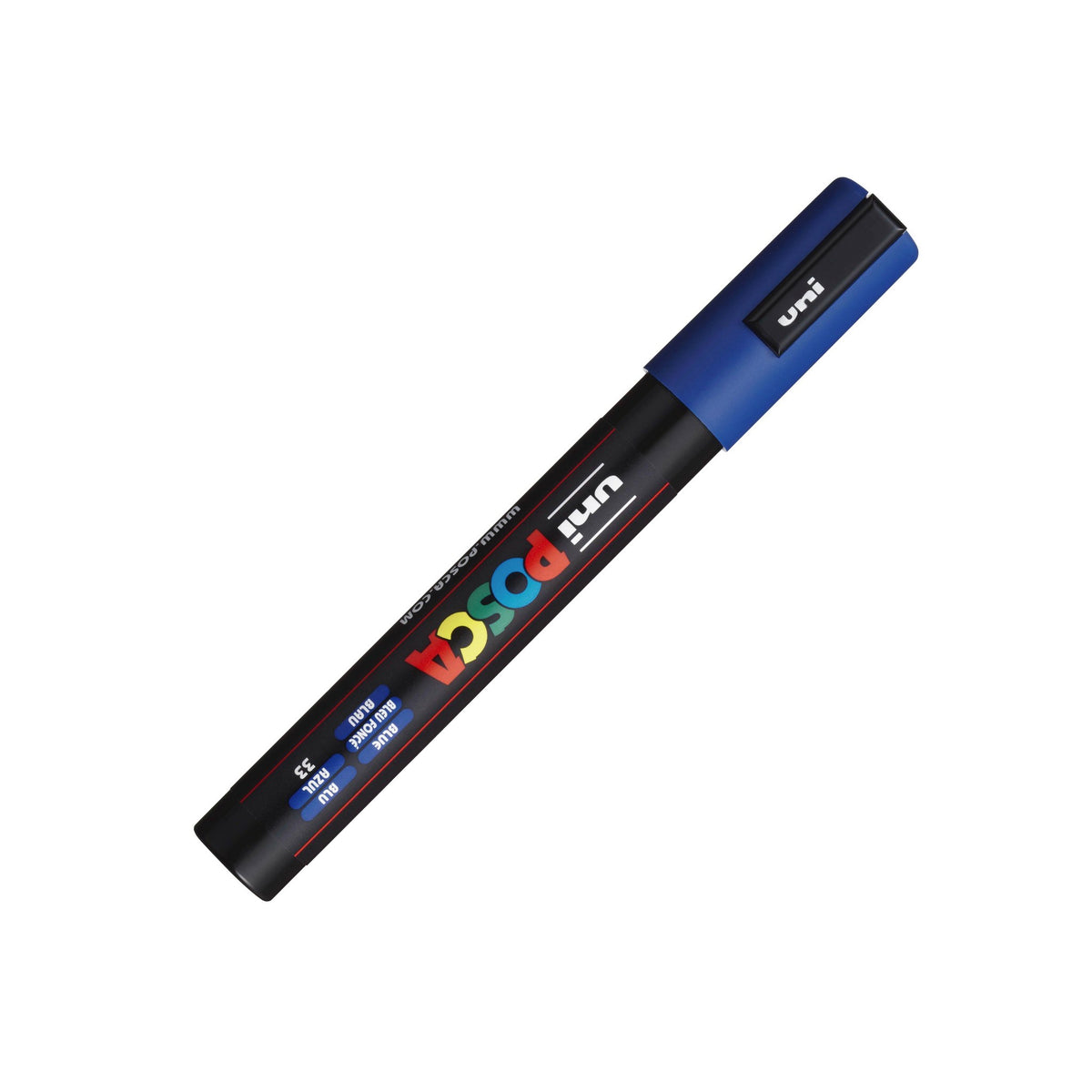 POSCA PC-5M Paint Marker, Blue (capped)