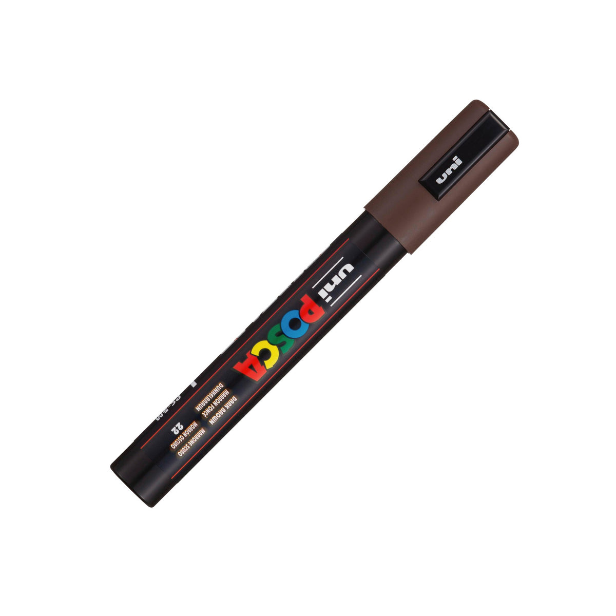 POSCA PC-5M Paint Marker, Dark Brown (capped)