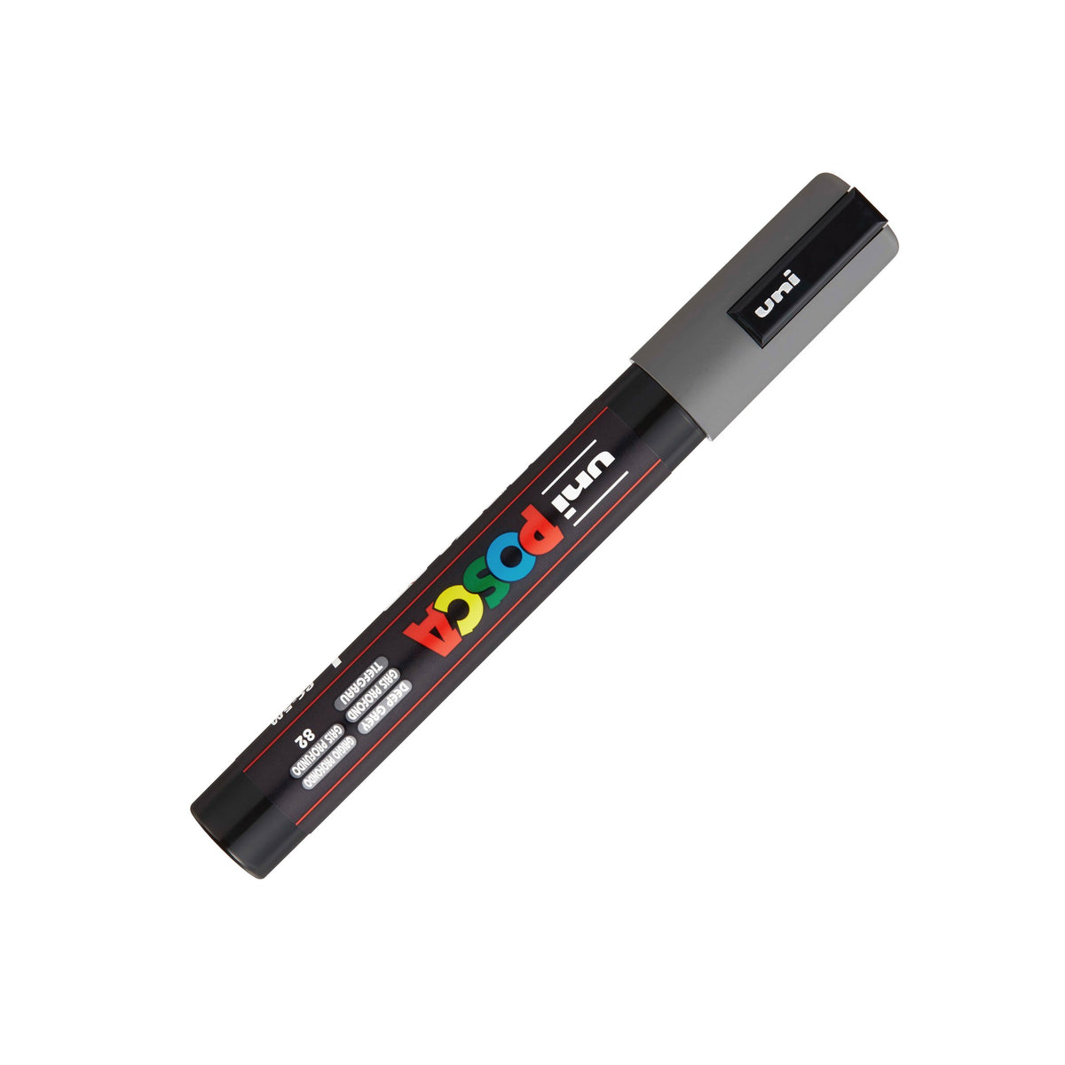 POSCA PC-5M Paint Marker, Deep Grey (capped)