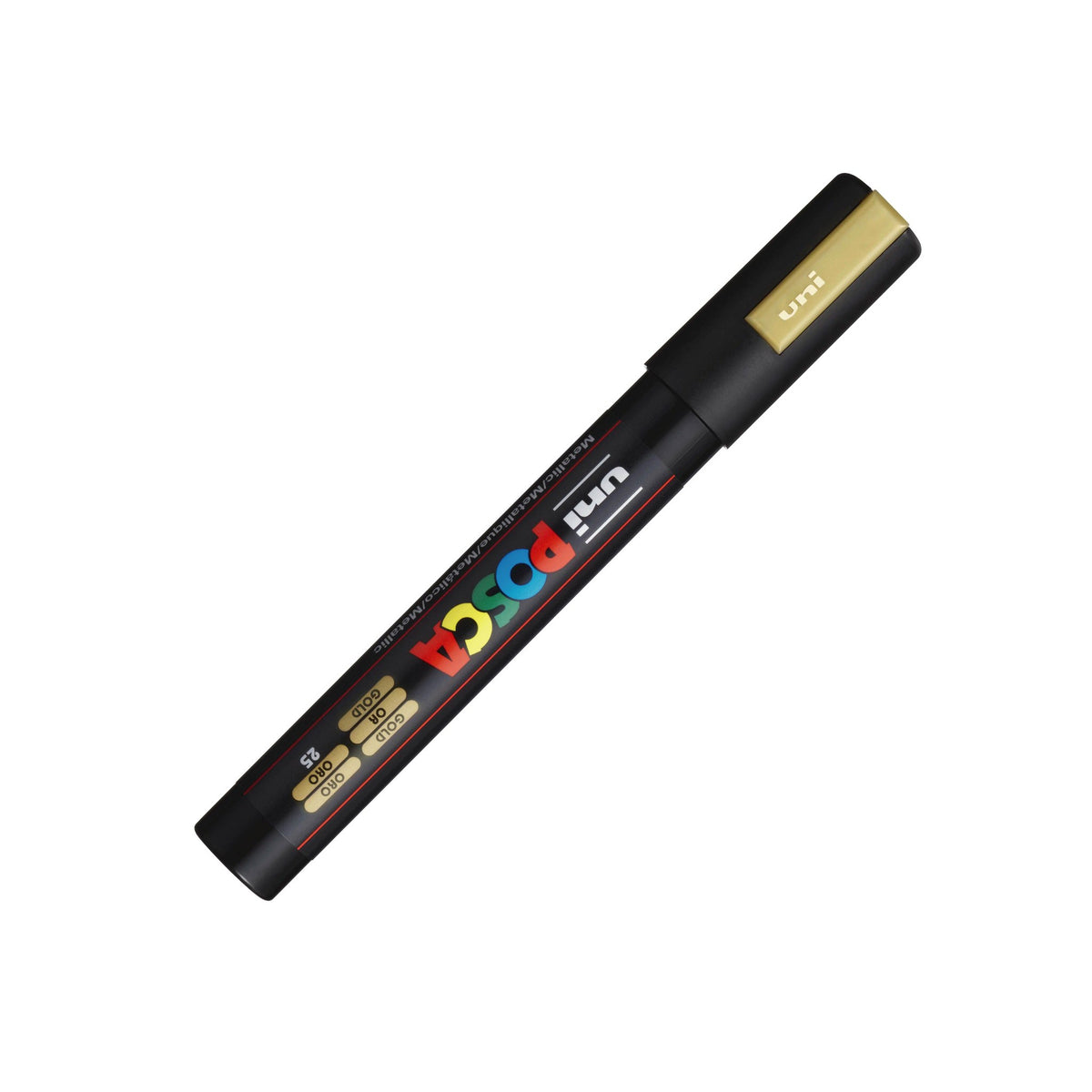 POSCA PC-5M Paint Marker, Gold (capped)