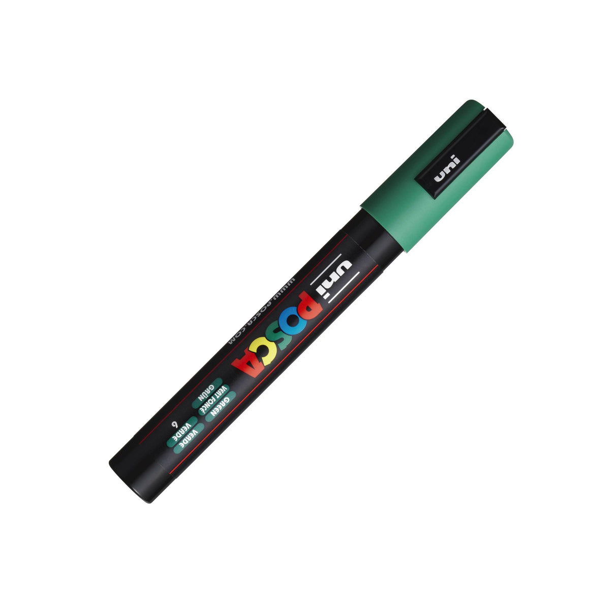 POSCA PC-5M Paint Marker, Green (capped)