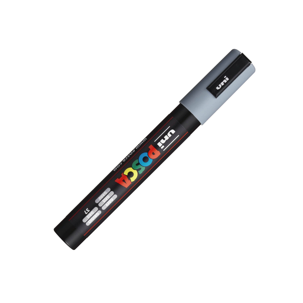 POSCA PC-5M Paint Marker, Grey (capped)