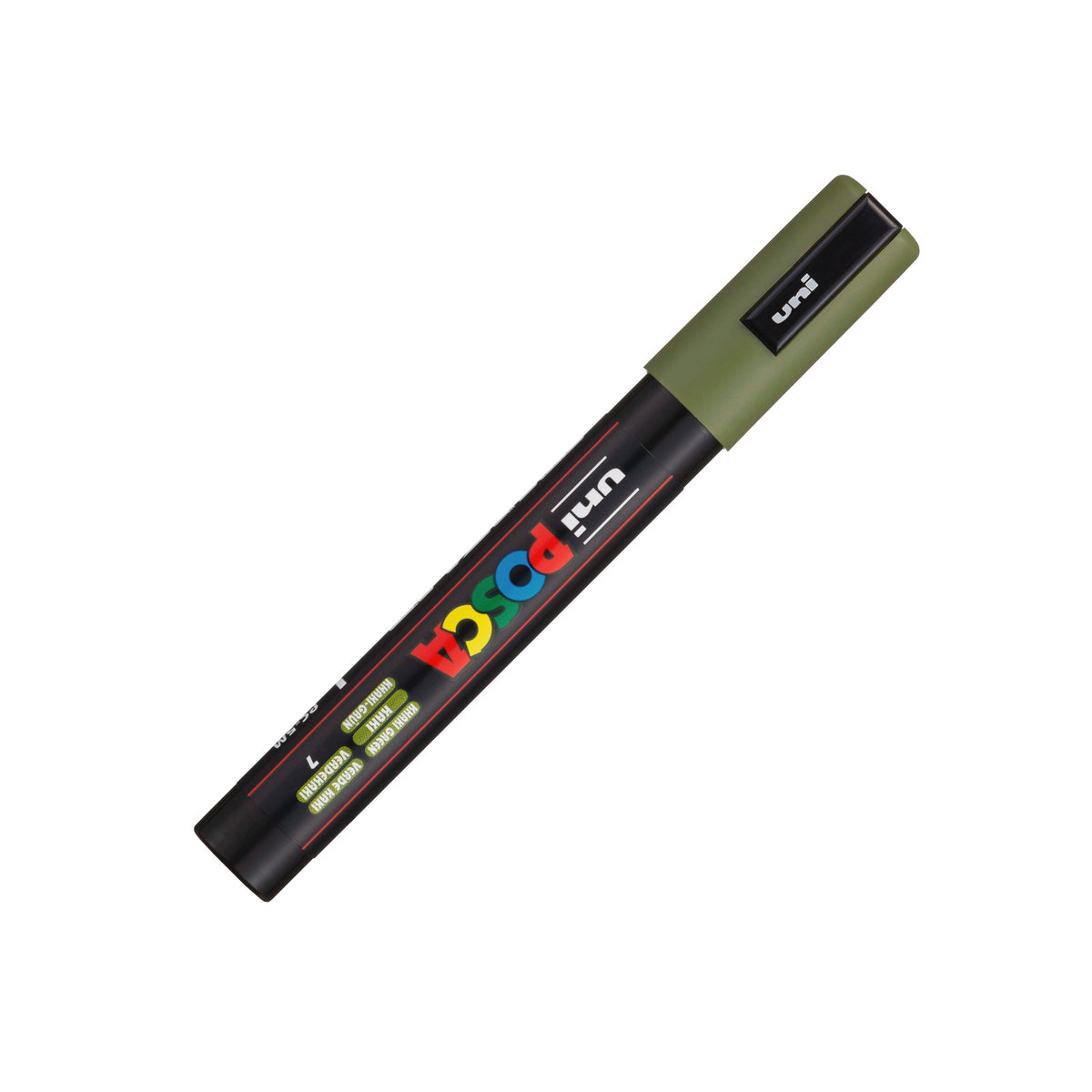 POSCA PC-5M Paint Marker, Khaki Green (capped)