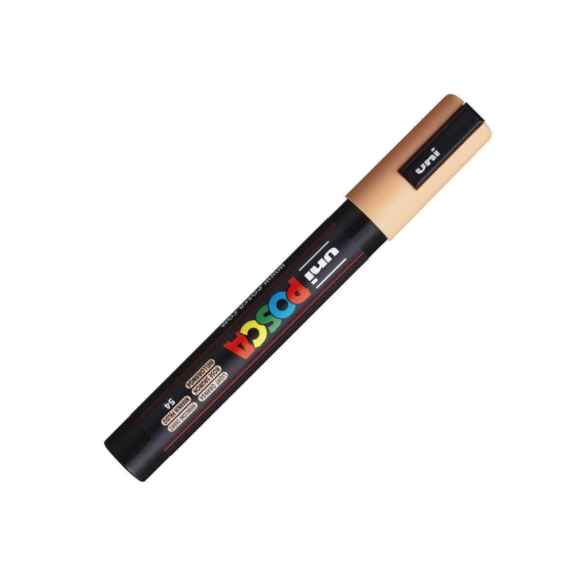 POSCA PC-5M Paint Marker, Light Orange (capped)