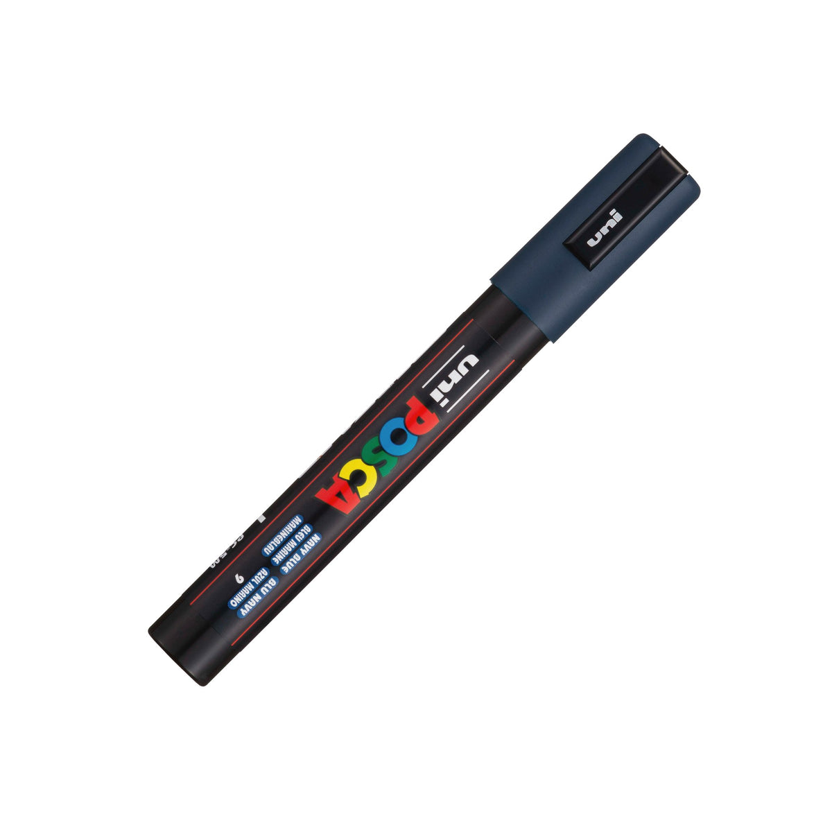 POSCA PC-5M Paint Marker, Navy Blue (capped)