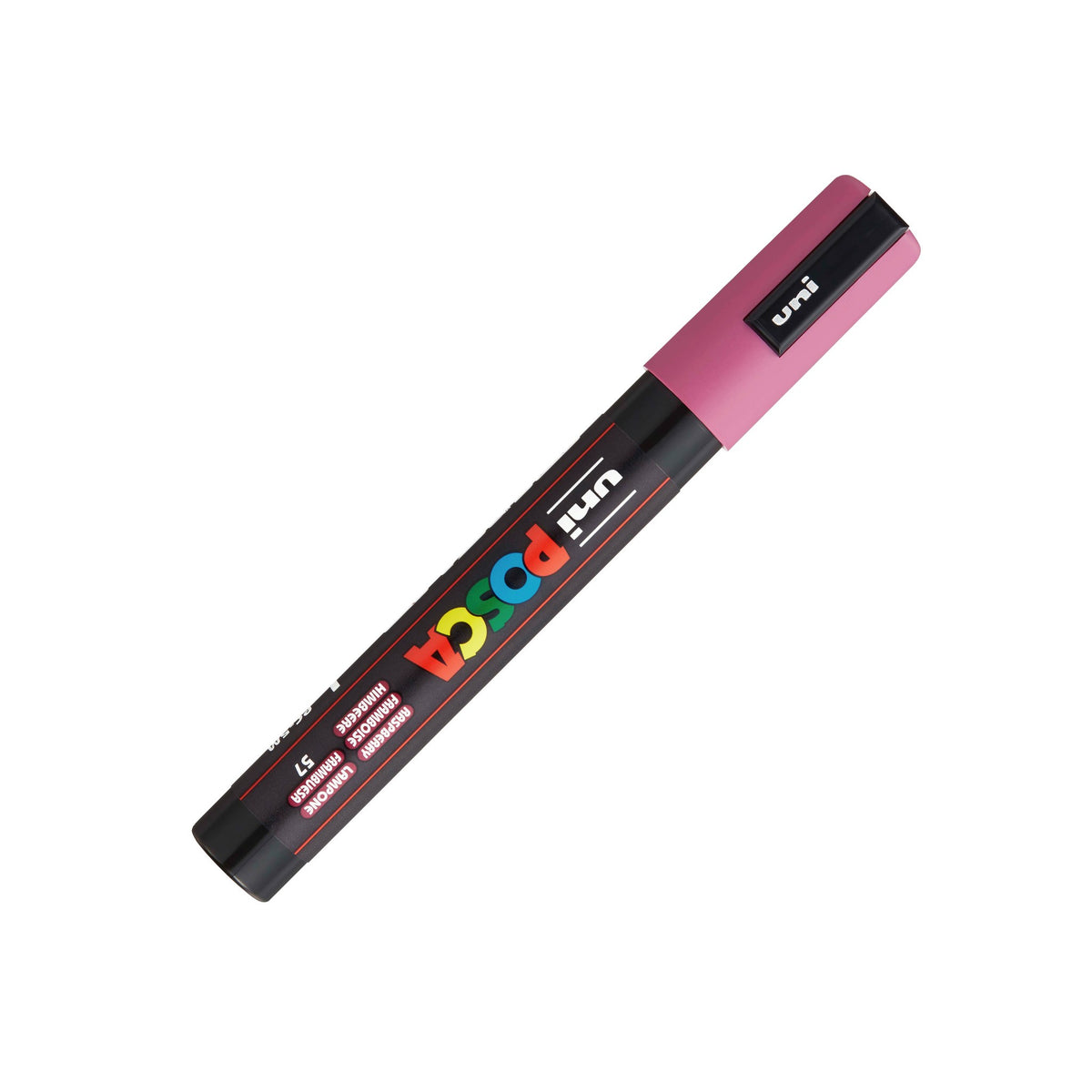 POSCA PC-5M Paint Marker, Raspberry (capped)