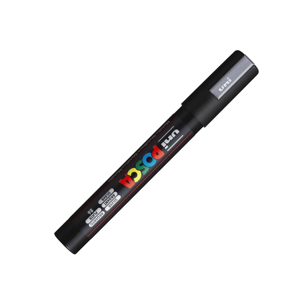 POSCA PC-5M Paint Marker, Silver (capped)