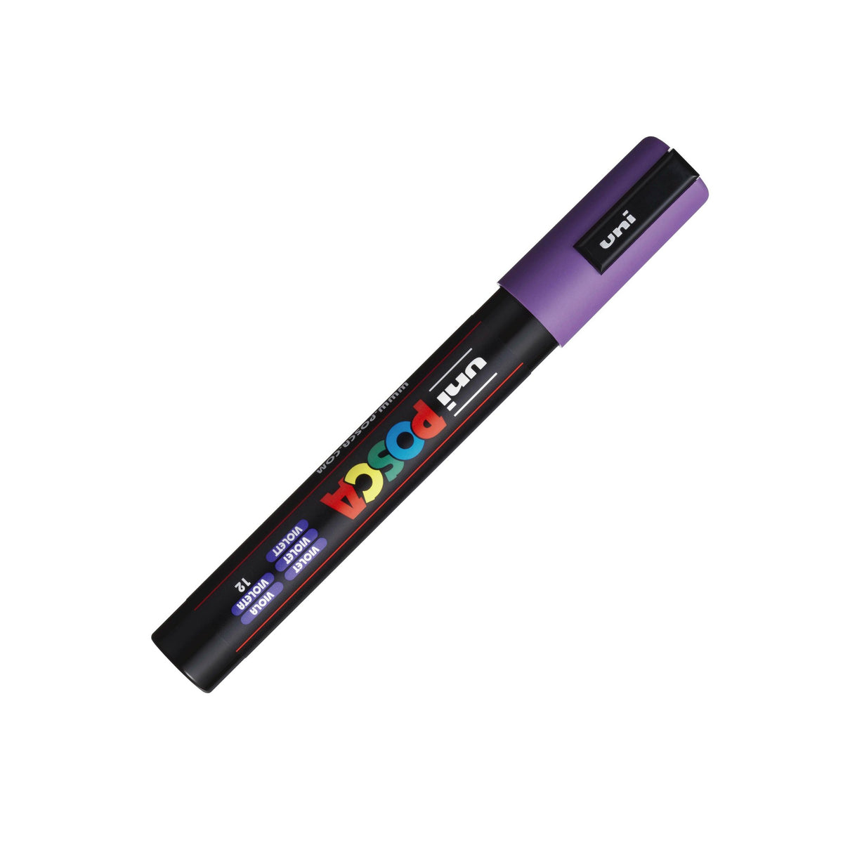 POSCA PC-5M Paint Marker, Violet (capped)